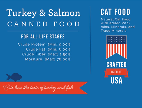 Nature’s Select - Turkey and Salmon Dinner for Cats