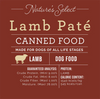 Nature’s Select - Lamb & Rice Formula Paté