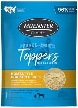 Muenster Freeze-Dried Toppers Homestyle Chicken Recipe