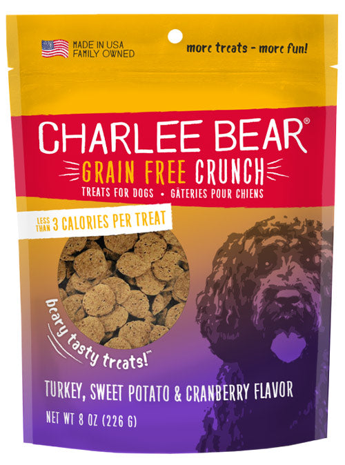 Charlie Bear -Grain Free (TURKEY, SWEET POTATO & CRANBERRY 8oz)