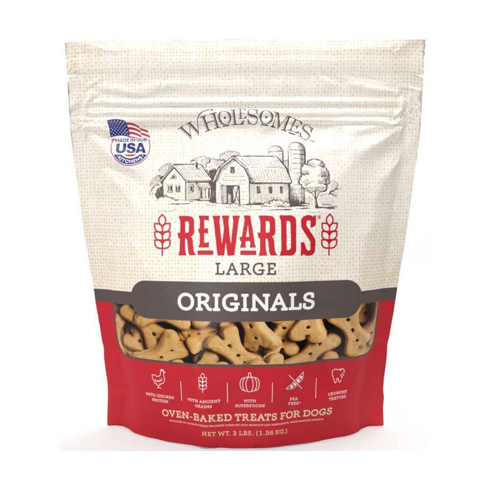 Wholesomes Biscuits LARGE - 3 LBS