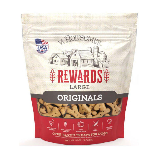 Wholesomes Biscuits LARGE - 3 LBS